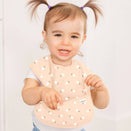 KeaBabies Presto Waterproof Baby Bibs Set - Bloom