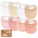 KeaBabies Urban Organic Baby Bibs Set - Butterflies