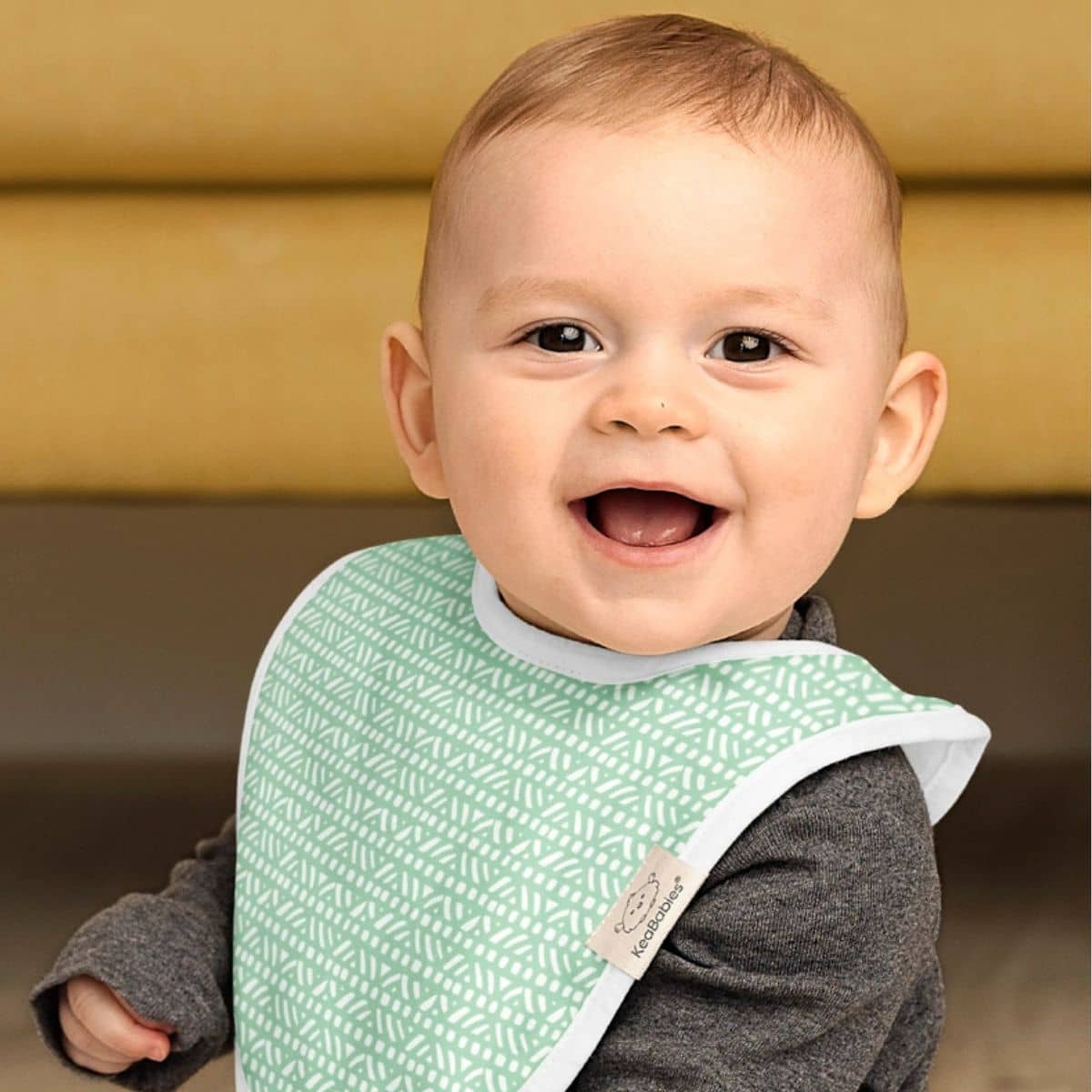 KeaBabies Urban Organic Baby Bibs Set - Nordic