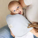 KeaBabies Quin Organic Burp Cloths - Flora Dew