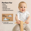 KeaBabies Urban Organic Baby Bibs Set - Vessels