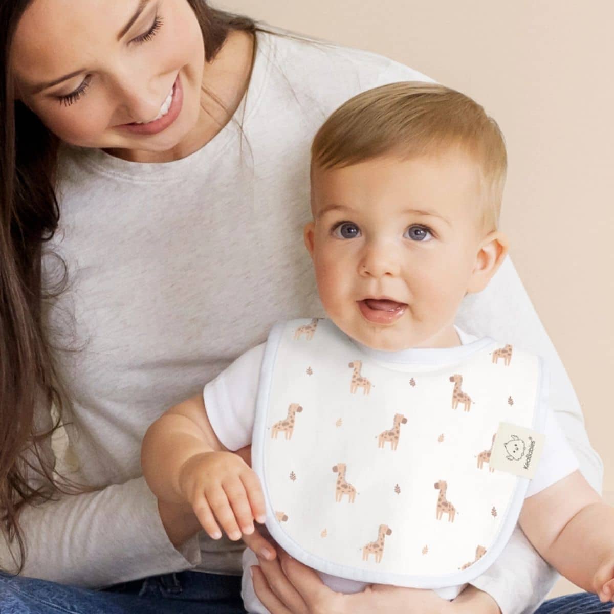 KeaBabies Urban Organic Baby Bibs Set - Wilderness