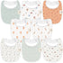 KeaBabies Urban Organic Baby Bibs Set - Wilderness