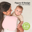 KeaBabies Urban Organic Burp Cloths - Embrace