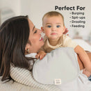 KeaBabies Urban Organic Burp Cloths - Embrace