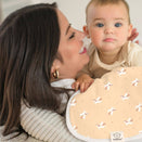 KeaBabies Urban Organic Burp Cloths - Lunaris