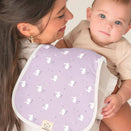 KeaBabies Urban Organic Burp Cloths - Lunaris