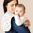 KeaBabies Urban Organic Burp Cloths - Wilderness