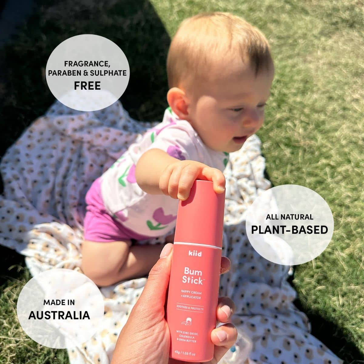 Kiid Bum Stick - Nappy Cream + Applicator