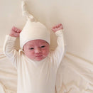 Kiin Baby Bamboo Newborn Gown - Ivory