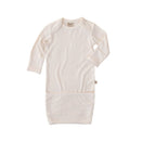 Kiin Baby Bamboo Newborn Gown - Ivory