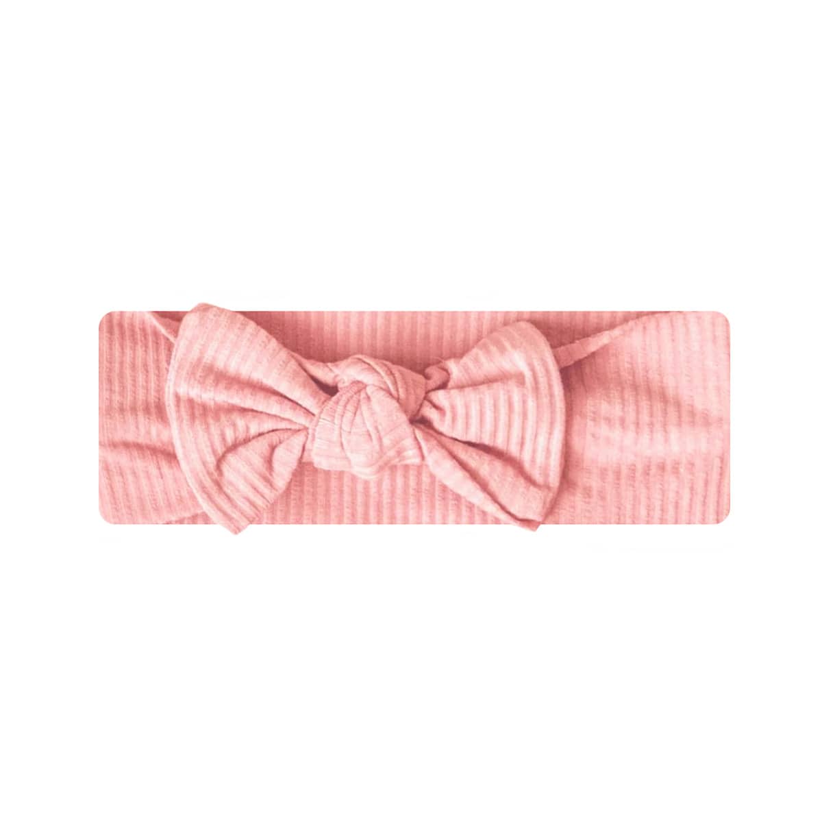 Kiin Baby Bamboo Stretch Bow Headband - Peony