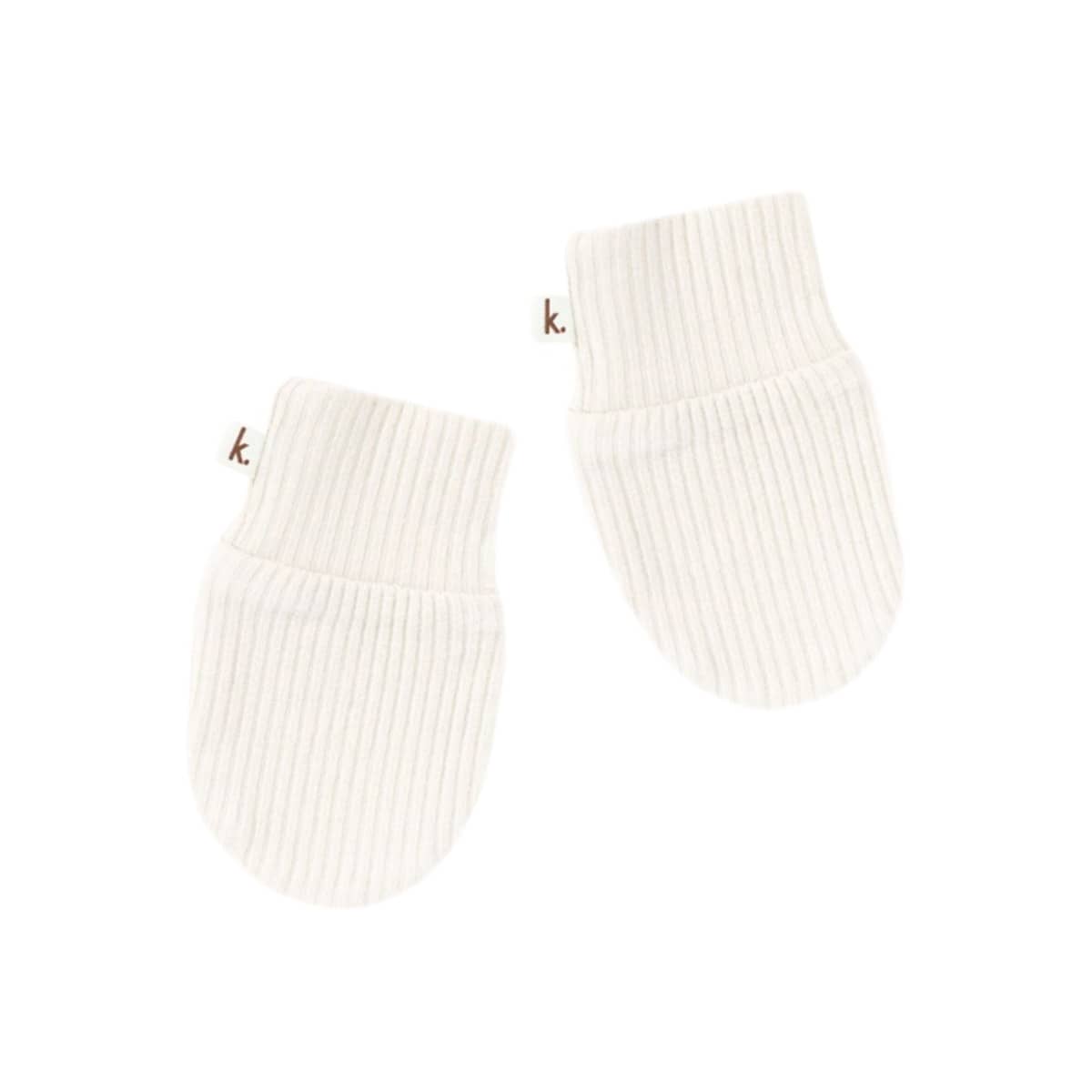 Kiin Baby Bamboo Stretch Mittens - Ivory