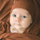 Kiin Baby Bamboo Stretch Swaddle - Chocolate