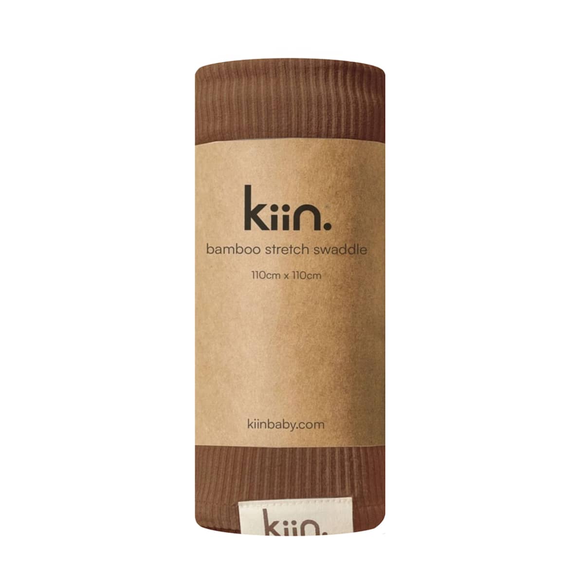 Kiin Baby Bamboo Stretch Swaddle - Chocolate