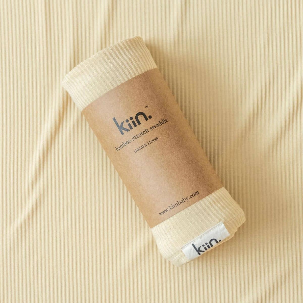 Kiin Baby Bamboo Stretch Swaddle - Oat