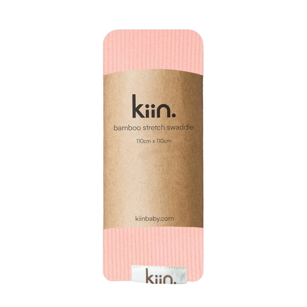 Kiin Baby Bamboo Stretch Swaddle - Peony
