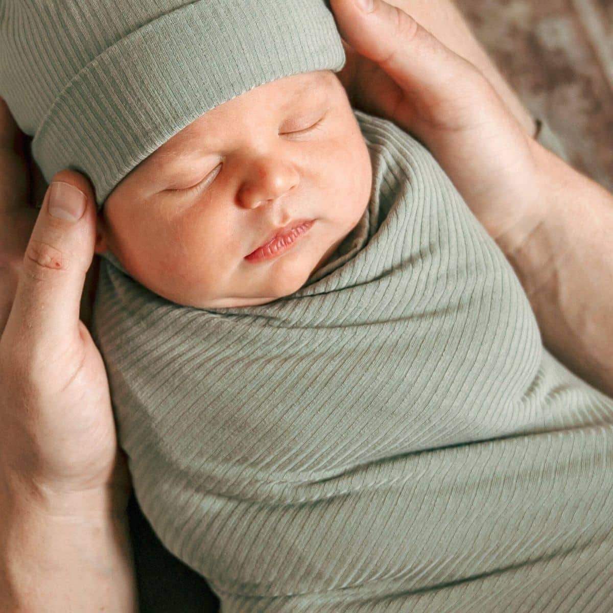 Kiin Baby Bamboo Stretch Swaddle - Sage