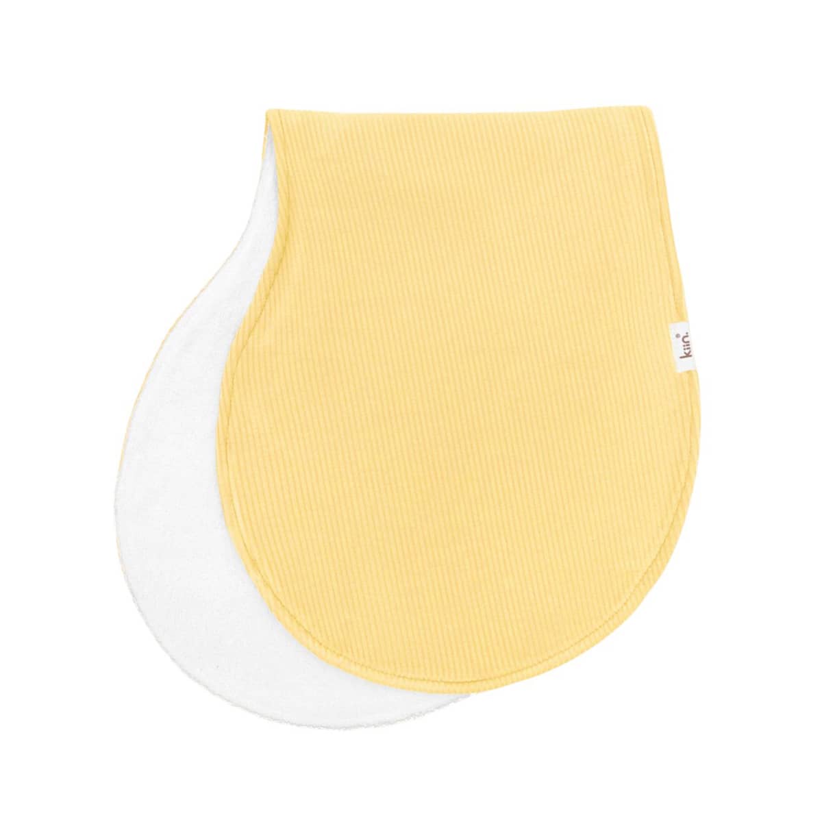 Kiin Baby Burp Cloth Bamboo Rib - Buttercup