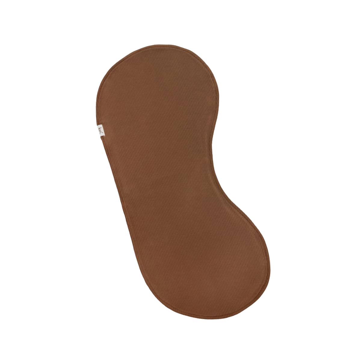 Kiin Baby Burp Cloth - Chocolate Rib