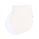 Kiin Baby Burp Cloth Bamboo Rib - Ivory