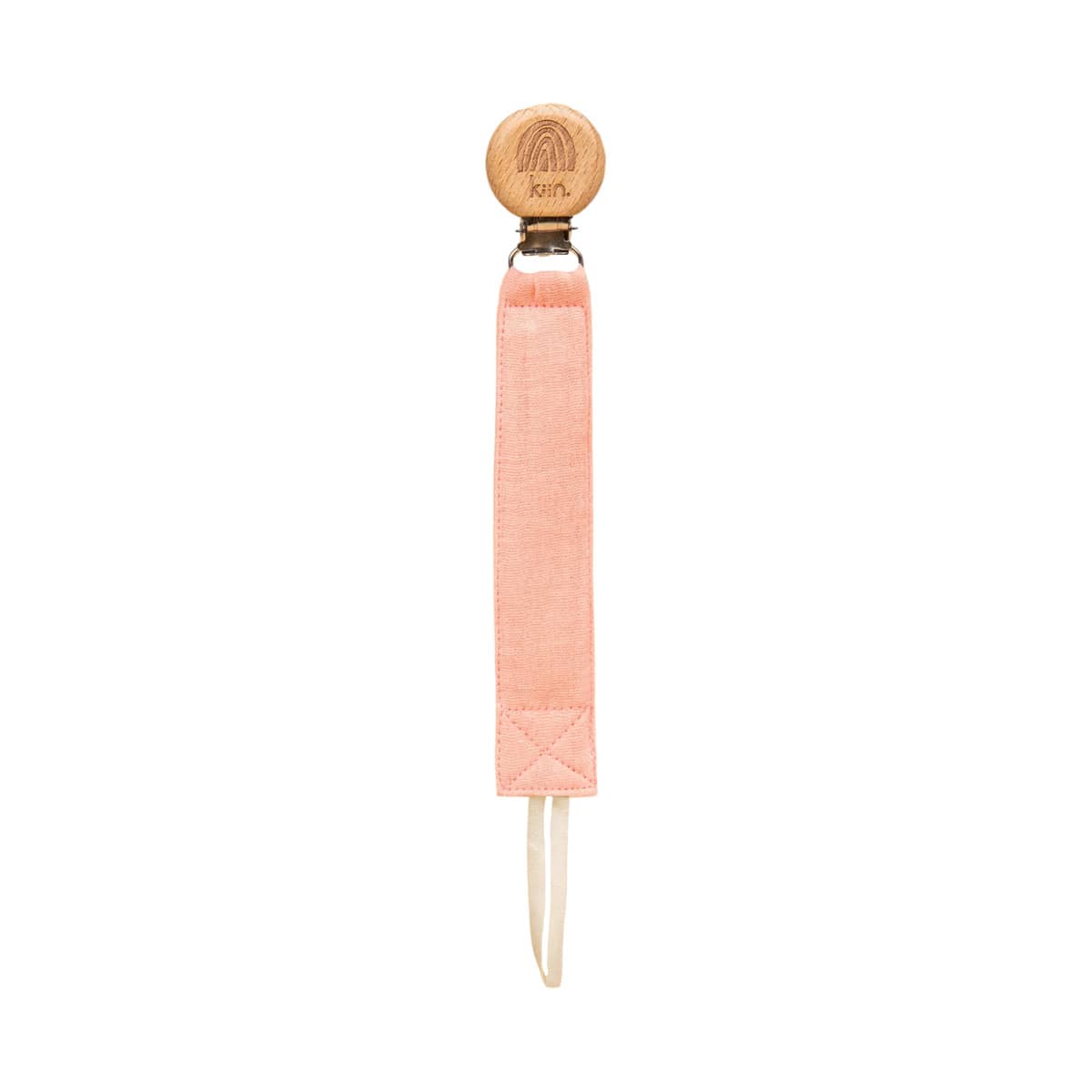 Kiin Baby Cotton Dummy Clip - Coral