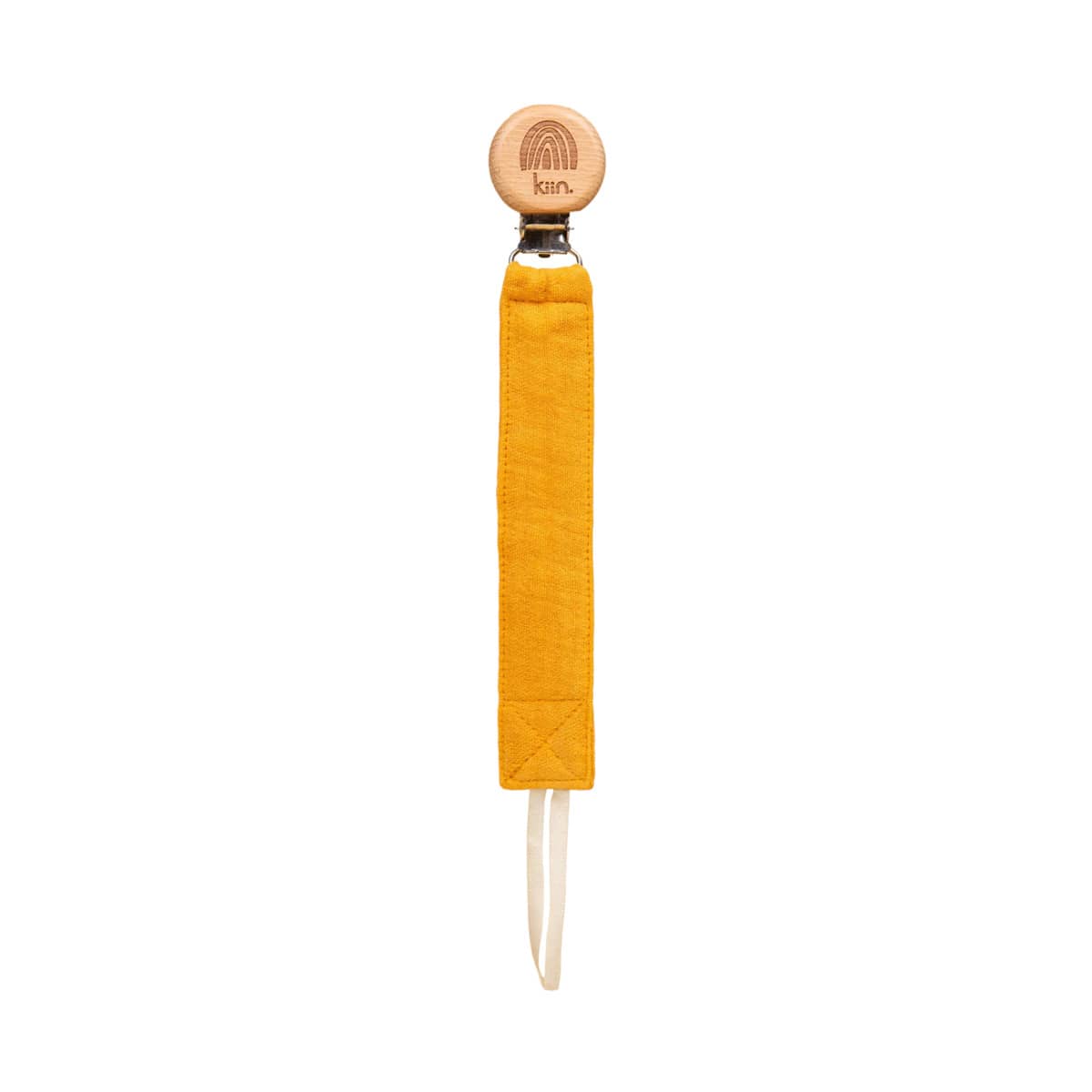 Kiin Baby Cotton Dummy Clip - Tangerine