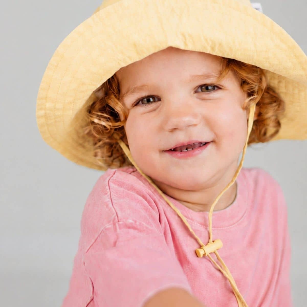 Kiin Baby Cotton Sun Hat - Buttercup