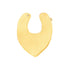 Kiin Baby Dribble Bib Bamboo Rib - Buttercup