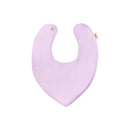Kiin Baby Dribble Bib Bamboo Rib - Lilac