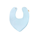 Kiin Baby Dribble Bib Bamboo Rib - Pastel Sky