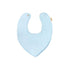 Kiin Baby Dribble Bib Bamboo Rib - Pastel Sky