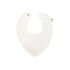 Kiin Baby Dribble Bib Jersey Cotton - Ivory Rib