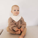 Kiin Baby Dribble Bib - Oatmeal
