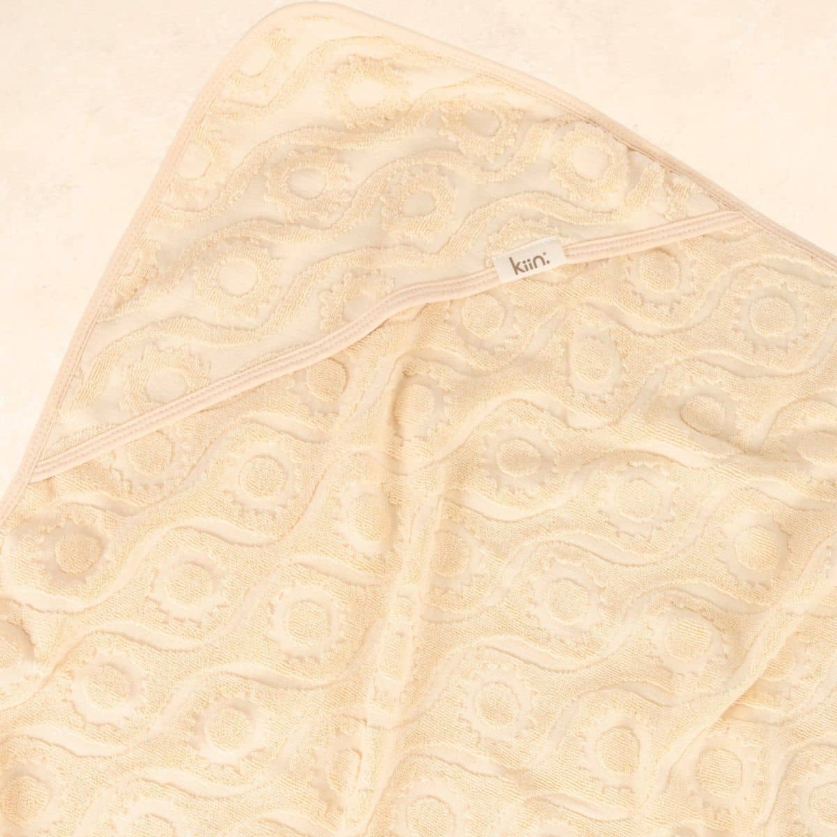 Kiin Baby Hooded Beach Towel - Oat