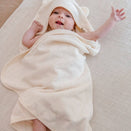 Kiin Baby Hooded Towel - Ivory