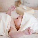 Kiin Baby Hooded Towel - Ivory