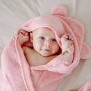 Kiin Baby Hooded Towel - Peony