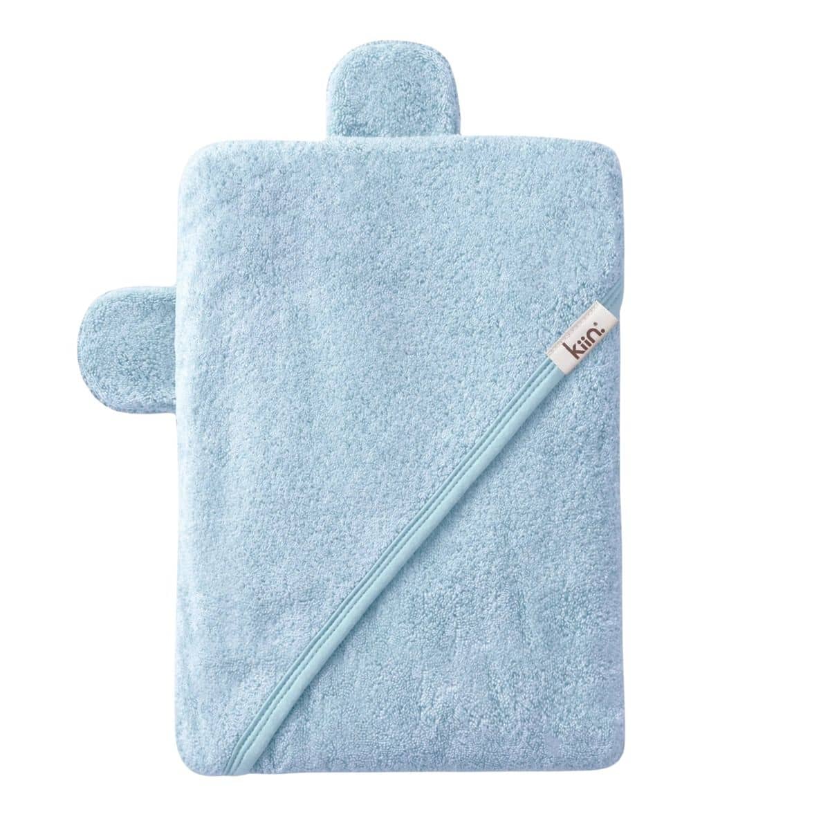Kiin Baby Hooded Towel - Sky