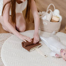 Kiin Baby Luxe Travel Change Mat - Chocolate
