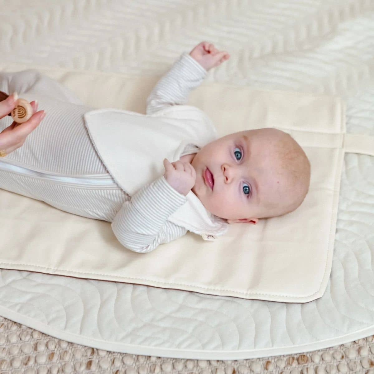 Kiin Baby Luxe Travel Change Mat - Chocolate