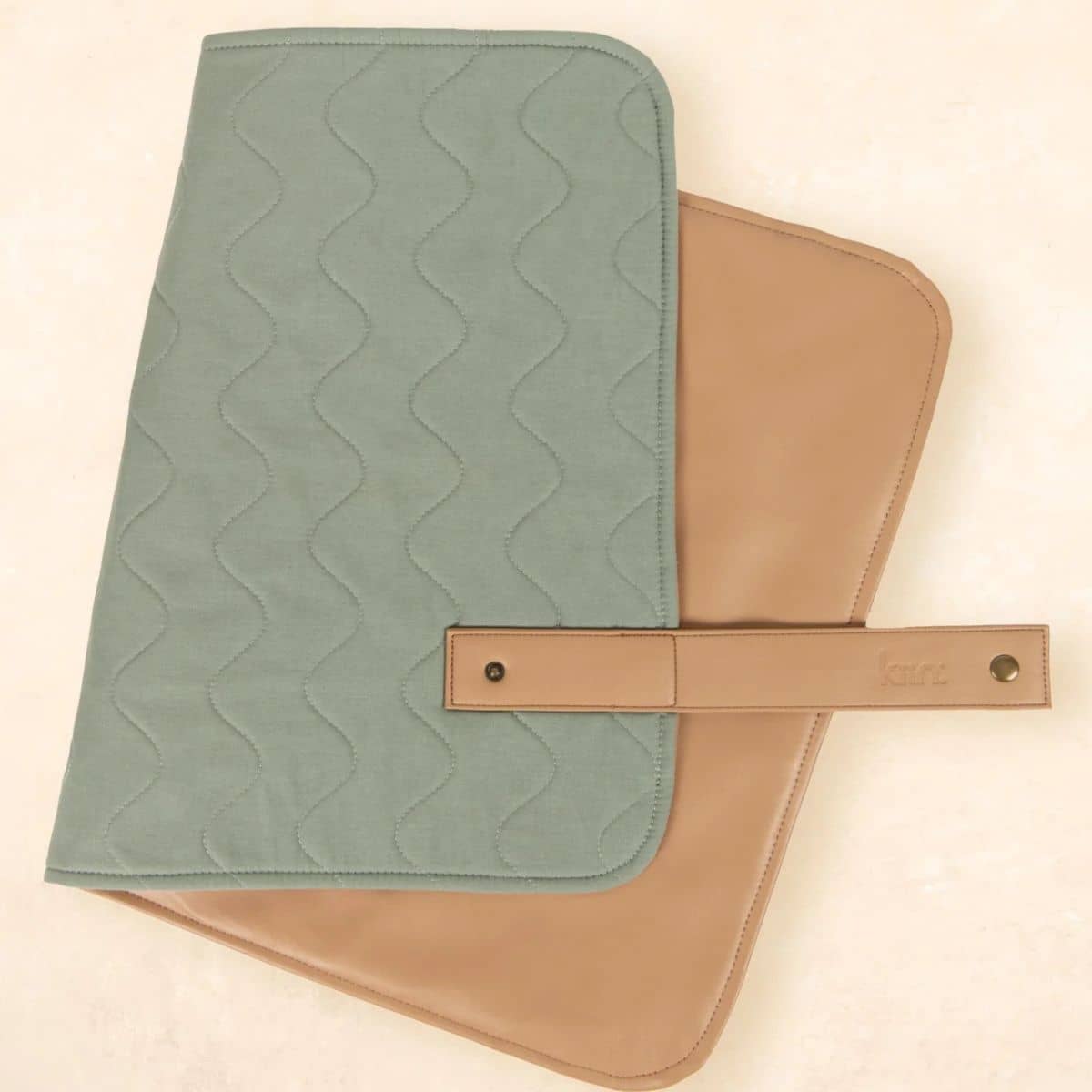 Kiin Baby Luxe Travel Change Mat - Eucalyptus