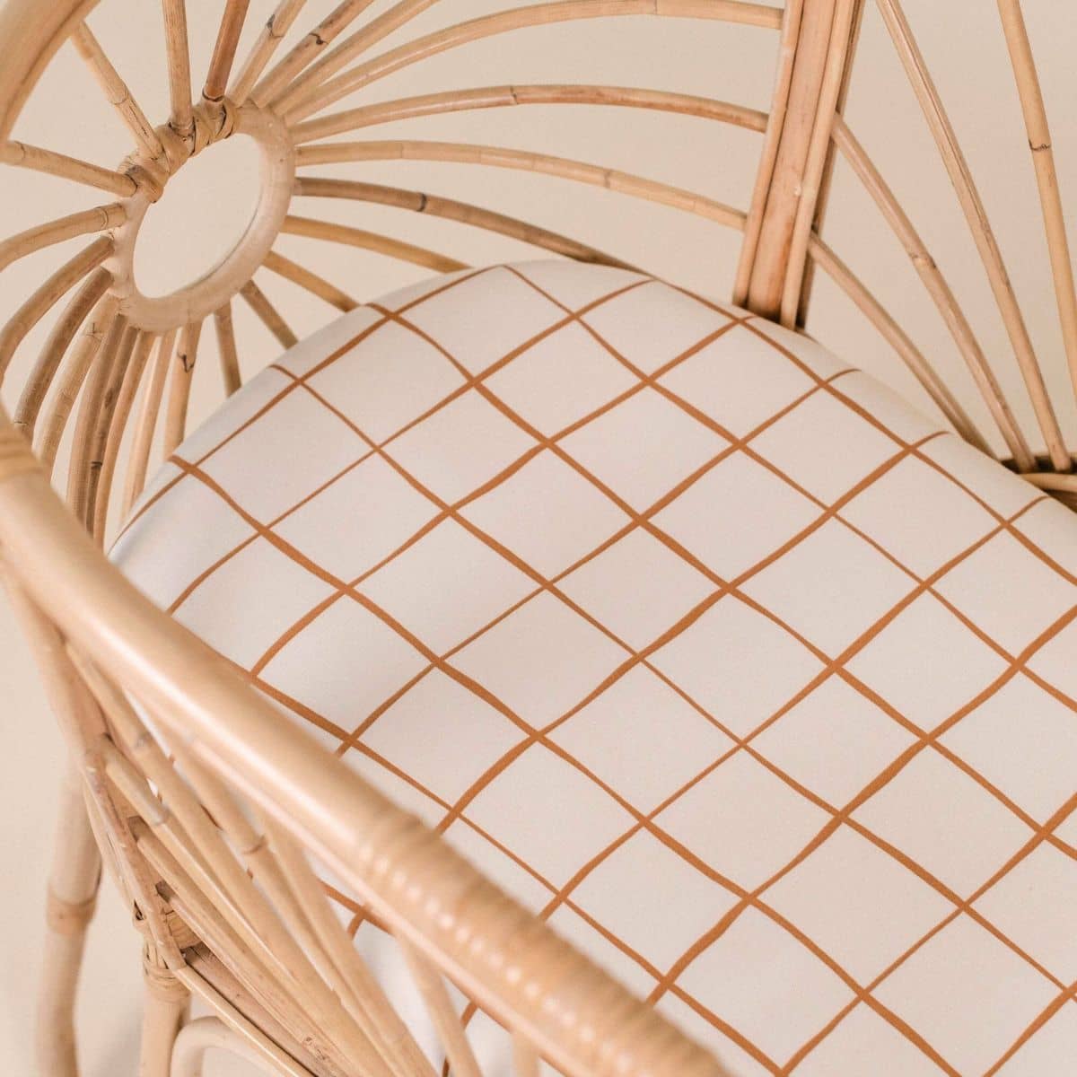 Kiin Baby Organic Bassinet / Co Sleeper Sheet - Lattice