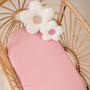 Kiin Baby Organic Change Pad / Bassinet Sheet - Peony