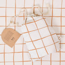 Kiin Baby Organic Cot Sheet - Lattice