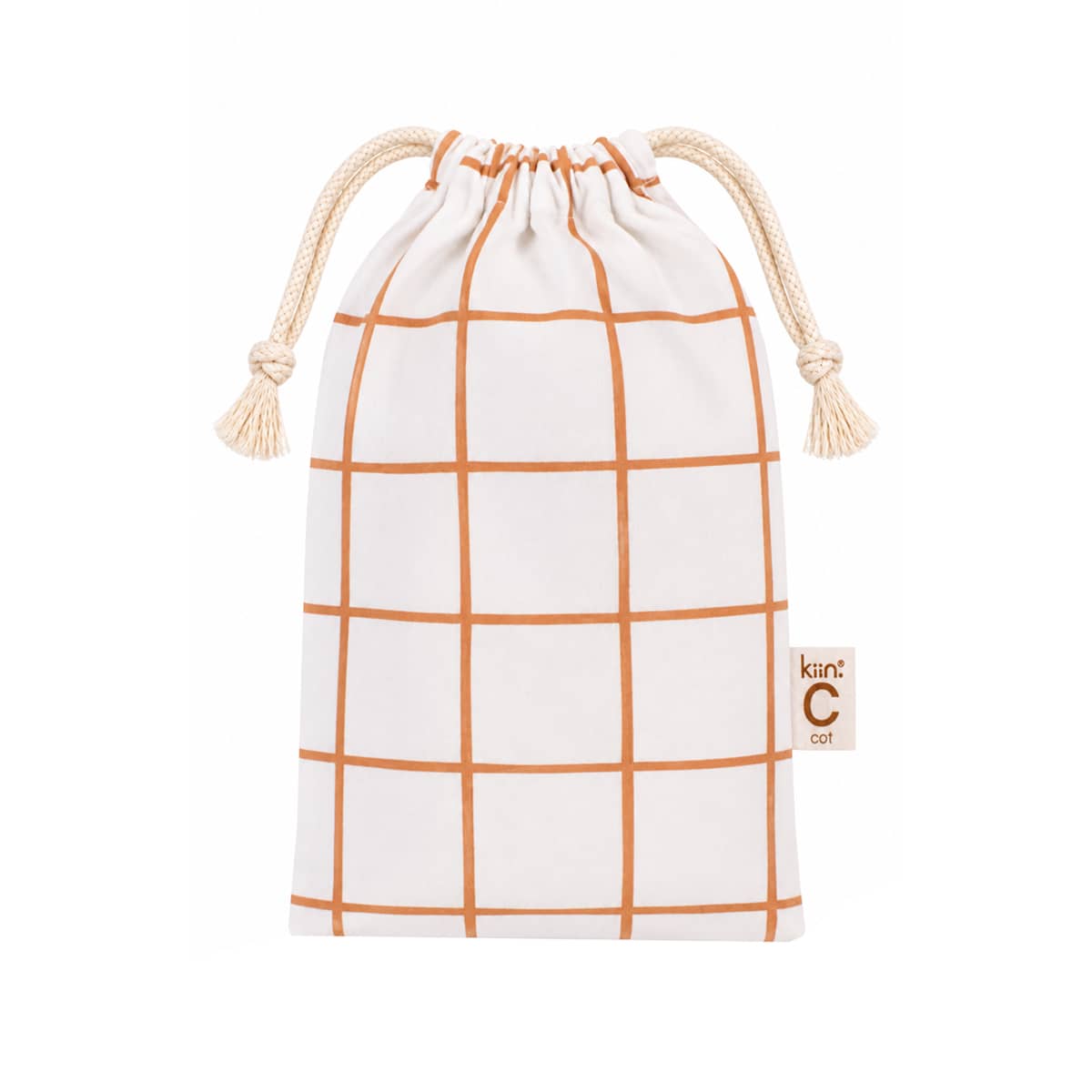 Kiin Baby Organic Cot Sheet - Lattice