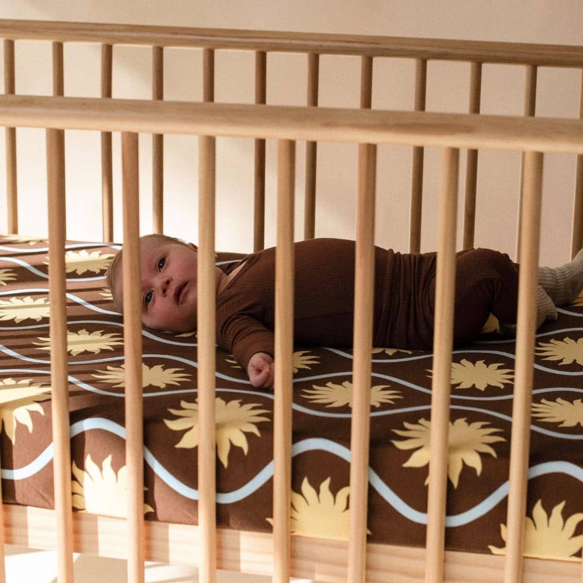 Kiin Baby Organic Cot Sheet - Solace