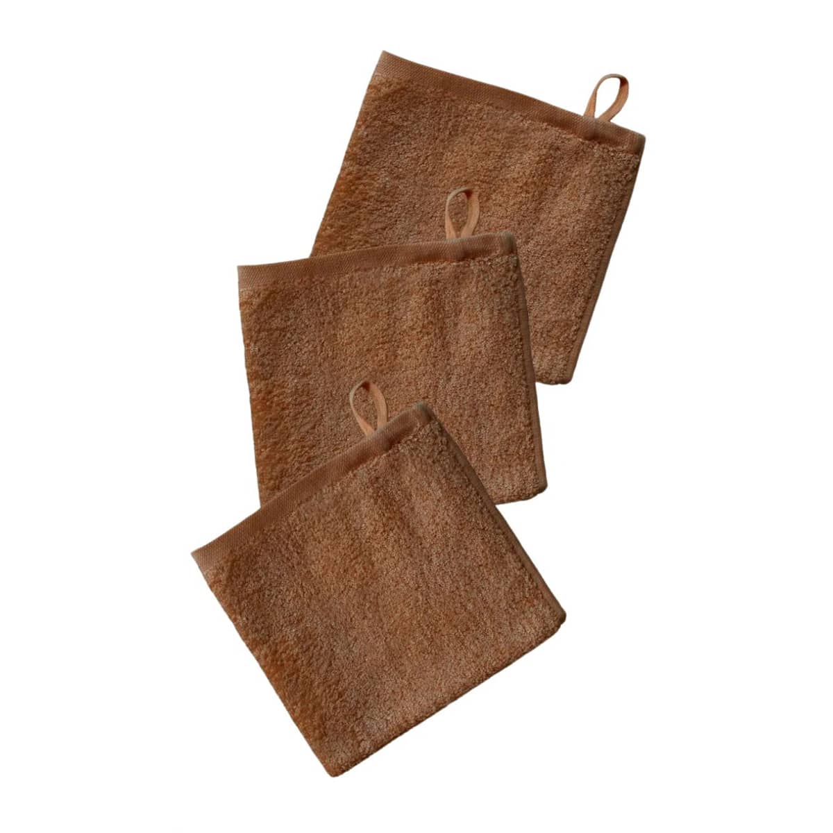 Kiin Baby Wash Cloths - Chocolate