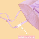 Kiin Baby Cotton Sun Hat  - Breakaway Clip