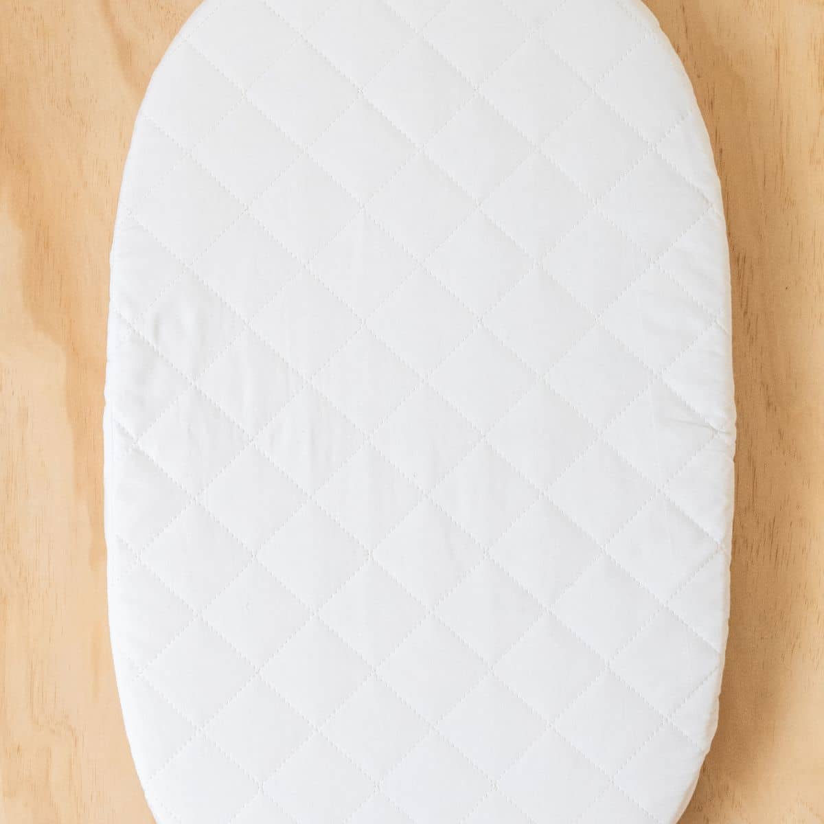 Kiin Baby Organic Fitted Mattress Protector - Moses / Pram Size